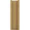 Ekena Millwork 8-in W x 32-in D x 32-in H Thorton Slat Rough Cedar Woodgrain TimberThane Outlooker, Primed Tan OUTUR080X32X32THR24RCPR - alternate 3